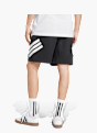 adidas Future Icons 3-Streifen Shorts Schwarz 142427 3