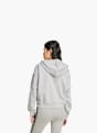 adidas Essentials 3-Streifen French Terry Kapuzenjacke Grau 132581 3