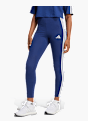 adidas Essentials 3-Streifen Cotton Leggings Blau 142754 2