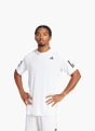 adidas Club Tennis CLIMACOOL 3-Streifen T-Shirt Weiß 142696 3