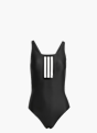 adidas 3-Streifen V-Back Badeanzug Schwarz 132529 1