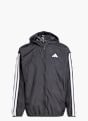 adidas Essentials 3-Streifen Windbreaker Schwarz 142637 1