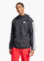 adidas Essentials 3-Streifen Windbreaker Schwarz 142637 2