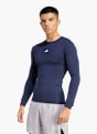 adidas TECHFIT Compression Training Longsleeve Blau 142774 2
