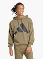 adidas Essentials Big Logo French Terry Hoodie Grün 142652 2