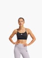 adidas Aeroreact Training 3-Streifen Sport-BH Schwarz 132499 3