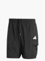 adidas Essentials Small Logo Cargo Chelsea Shorts Schwarz 132292 1