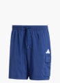 adidas Essentials Small Logo Cargo Chelsea Shorts Blau 132293 1