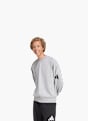 adidas Essentials Loose Fit 3 Bar Logo Sweatshirt Grau 132295 2
