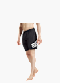 adidas 3-Streifen 8-Inch Badeshorts Schwarz 132544 2