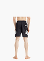 adidas 3-Streifen 8-Inch Badeshorts Schwarz 132544 3