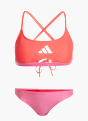 adidas Padded Colorblock X-Back Bikini Pink 142702 1