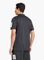 adidas Club Tennis 3-Streifen Poloshirt Schwarz 142695 3