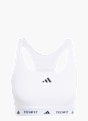 adidas TECHFIT Sport-BH Weiß 132490 1