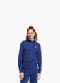 adidas Essentials Color Pop French Terry Crop Quarter-Zip Originals Jacke Blau 132675 2