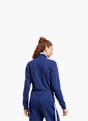 adidas Essentials Color Pop French Terry Crop Quarter-Zip Originals Jacke Blau 132675 3