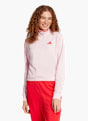adidas Essentials Color Pop French Terry Crop Quarter-Zip Originals Jacke Rosa 142831 2