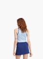 adidas Essentials Color-Pop Cotton Crop-Top Blau 132679 3