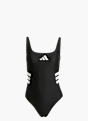 adidas 3-Streifen U-back Badeanzug Schwarz 132532 1