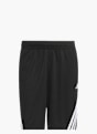 adidas Legends 3-Streifen Basketball Shorts Schwarz 132179 1