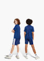adidas Train Essentials 3-Streifen Kids Shorts Blau 142421 3