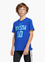 adidas Messi Name and Number Graphic Kids T-Shirt Blau 142540 2