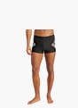 adidas Big Bars Boxer-Badehose Schwarz 132028 2