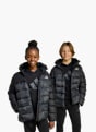 adidas Synthetic Down Allover Print Jacke Kinder Schwarz 142222 2