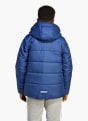 adidas Essentials 3-Streifen gefütterte Kinderjacke Blau 142223 3