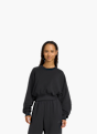 adidas Weiches Lux Loose Sweatshirt Schwarz 132093 2