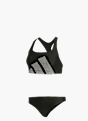adidas Big Bars Bikini-Set mit C-förmigem Rücken Schwarz 132001 1