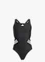 adidas Logo C-Back Badeanzug Kinder Schwarz 132012 1