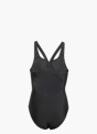 adidas Logo C-Back Badeanzug Kinder Schwarz 132012 2