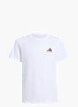 adidas Messi Icon Graphic Kids T-Shirt Weiß 141529 1