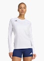 adidas HILO Langärmeliges Volleyballtrikot Weiß 142236 2