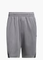adidas Legends 3-Streifen Basketball Shorts Grau 142405 1