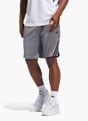adidas Legends 3-Streifen Basketball Shorts Grau 142405 2