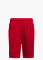 adidas Legends 3-Streifen Basketball Shorts Rot 156351 1