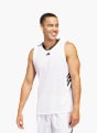 adidas adidas Basketball Legends Tanktop Weiß 142403 2
