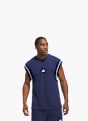 adidas adidas Basketball All-World Sleeveless Tanktop Blau 132186 2