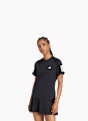 adidas Club 3-Streifen Tennis Climacool T-Shirt Schwarz 132436 2