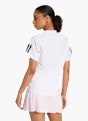 adidas Club 3-Streifen Tennis CLIMACOOL T-Shirt Weiß 142608 4