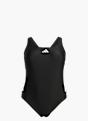adidas 3-Streifen C-Back Badeanzug  Große Größen Schwarz 132274 1