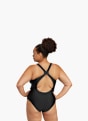 adidas 3-Streifen C-Back Badeanzug  Große Größen Schwarz 132274 3
