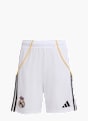 adidas Real Madrid 25/26 Heimshorts Kinder Weiß 142366 1