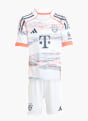 adidas FC Bayern München 25/26 Kids Mini-Auswärtsausrüstung Weiß 142360 1