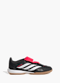 adidas Predator League Kids Fußballschuh, Hallenböden, umschlagbare Zunge Schwarz 169105 1
