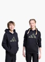 adidas Kapuzenpullover mit Camouflage-Grafik für Kinder Schwarz 132048 2