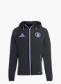 adidas Manchester United Tiro 25 Competition Vis Tech Travel Jacke Schwarz 141218 1