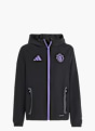 adidas Manchester United Tiro 25 Competition Vis Tech Kids Travel Jacke Schwarz 141211 1
